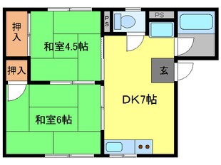 スリーフレンド南紀の物件間取画像